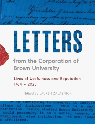 Letters from the Corporation of Brown University - 