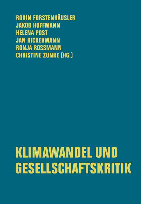 Klimawandel und Gesellschaftskritik - 