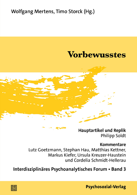 Vorbewusstes - 