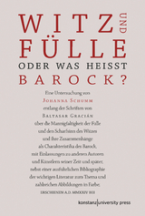 Witz und Fülle. Oder was heißt barock? - Johanna Schumm