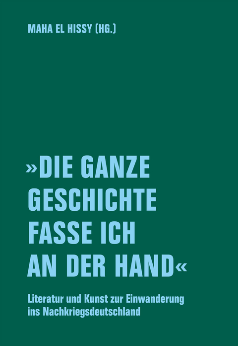 »Die ganze Geschichte fasse ich an der Hand« - Elin Nesje Vestli