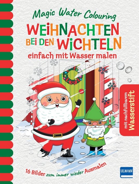 Magic Water Colouring - Weihnachten bei den Wichteln - Jenny Copper