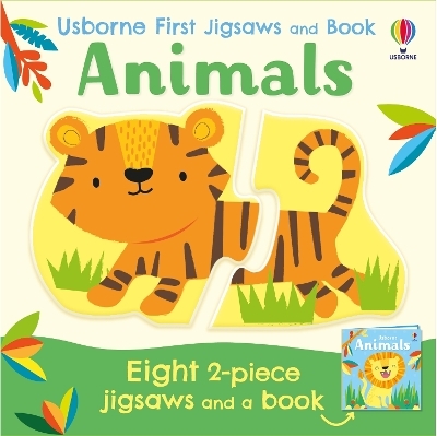 Usborne First Jigsaws And Book: Animals - Matthew Oldham