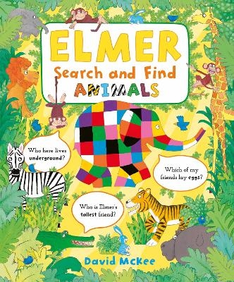 Elmer Search and Find Animals - David McKee