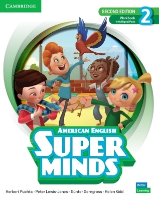 Super Minds Level 2 Workbook with Digital Pack American English - Herbert Puchta, Peter Lewis-Jones, Günter Gerngross, Helen Kidd