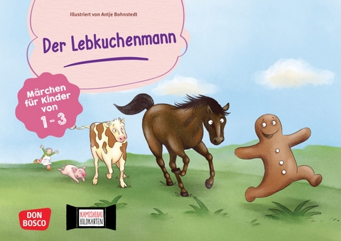 Der Lebkuchenmann. Kamishibai Bildkartenset - 