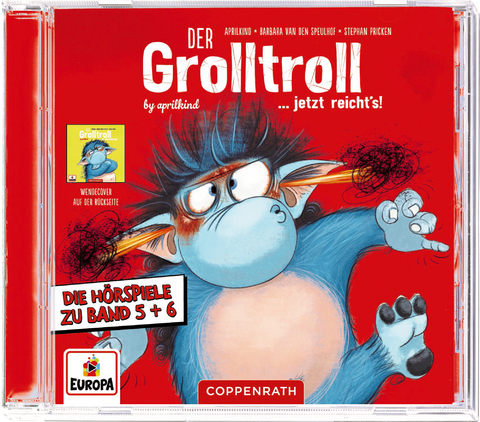 Der Grolltroll ... ist eifersüchtig & Der Grolltroll ... jetzt reicht's! (CD) -  aprilkind, Barbara van den Speulhof