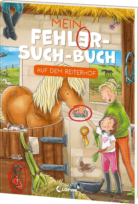 Mein Fehler-Such-Buch - Auf dem Reiterhof