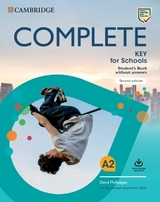 Complete Key for Schools Student's Book without Answers with Online Practice - McKeegan, David