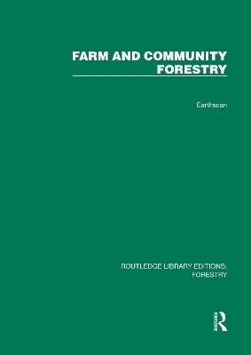 Farm and Comunity Forestry - Gerald Foley, Geoffrey Barnard