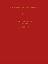 Regesta Imperii IV, 4, Lfg. 6: 1195–1198. Cölestin III.