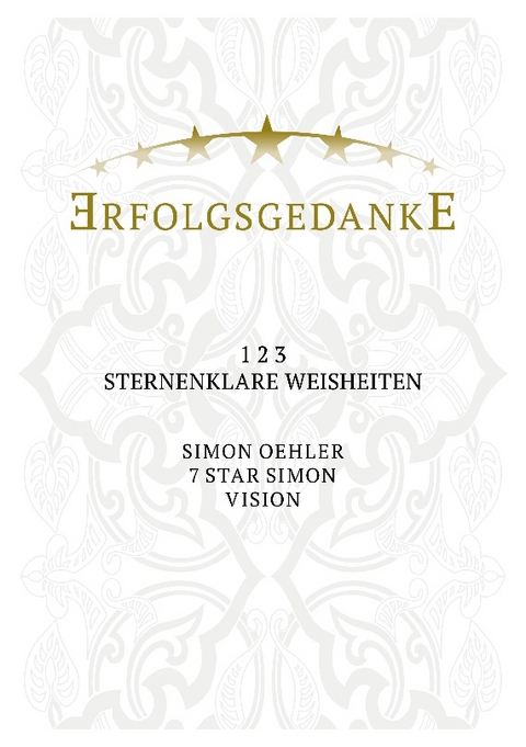 Erfolgsgedanke - Simon Oehler