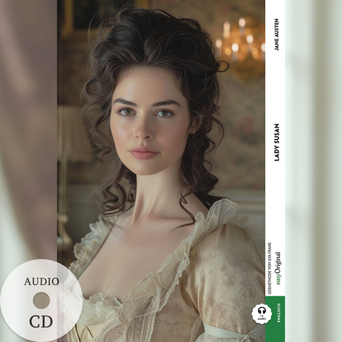 Lady Susan Softcover (Buch + MP3 Audio-CD) - Frank-Lesemethode - Kommentierte zweisprachige Ausgabe Englisch-Deutsch - Jane Austen