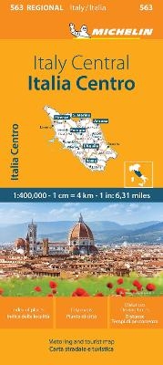 Italy Centre - Michelin Regional Map 563 -  Michelin