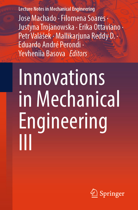 Innovations in Mechanical Engineering III - 