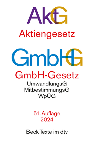 Aktiengesetz, GmbH-Gesetz - 