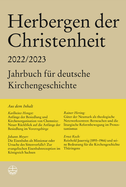 Herbergen der Christenheit 2022/2023 - 