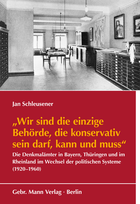 »Wir sind die einzige Behörde, die konservativ sein darf, kann und muss« - Jan Schleusener