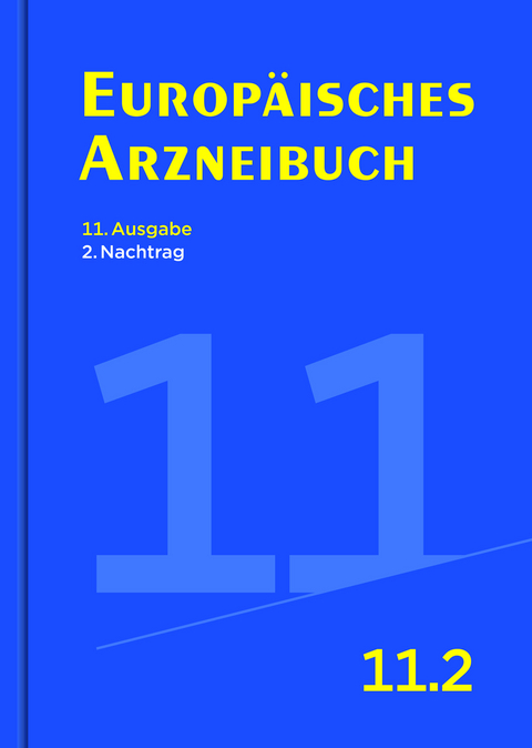 Europäisches Arzneibuch 11. Ausgabe, 2. Nachtrag