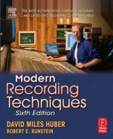 Modern Recording Techniques - Huber, David Miles; Runstein, Robert