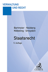 Staatsrecht - André Bartmeier, Ralf Holzberg, Joachim Nibbeling