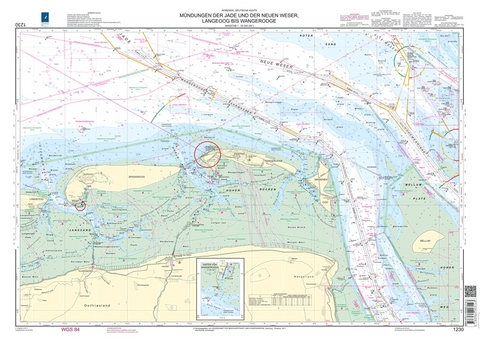 Mündungen der Jade und der Neuen Weser, Langeoog bis Wangerooge - 