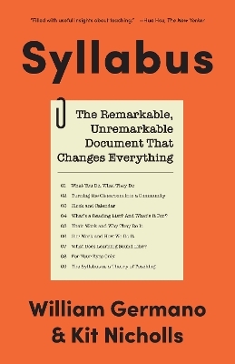 Syllabus - William Germano, Kit Nicholls