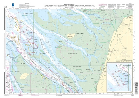 Mündungen der Neuen Weser und der Alten Weser, innerer Teil - 