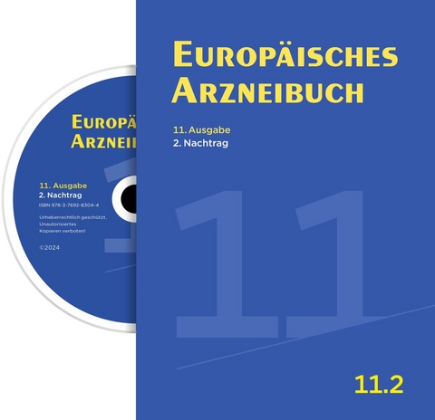 Europäisches Arzneibuch Digital, 11. Ausgabe, 2. Nachtrag