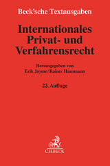 Internationales Privat- und Verfahrensrecht - 