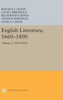 English Literature, Volume 2 - Louis A. Landa