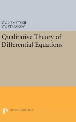 Qualitative Theory of Differential Equations - 