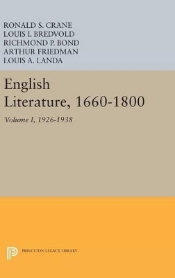 English Literature, Volume 1 - Louis A. Landa