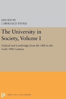 The University in Society, Volume I - 