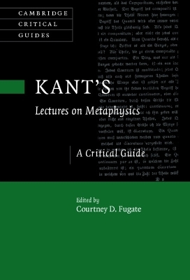 Kant's Lectures on Metaphysics - 