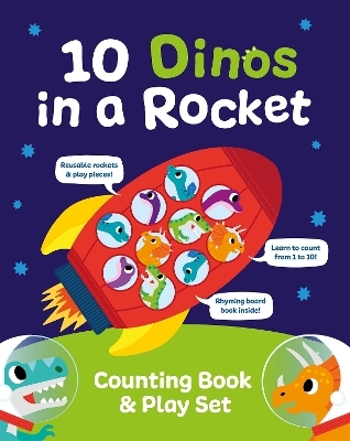 10 Dinos in a Rocket - Robyn Gale