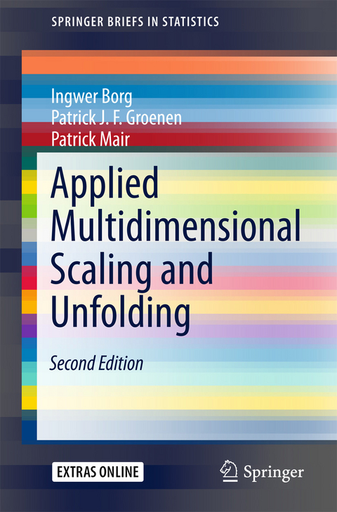 Applied Multidimensional Scaling and Unfolding - Ingwer Borg, Patrick J.F. Groenen, Patrick Mair