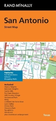 Rand McNally Folded Map: San Antonio Street Map -  Rand McNally