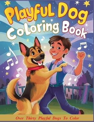 Playful Dog Coloring Book - Tafazu Publishers