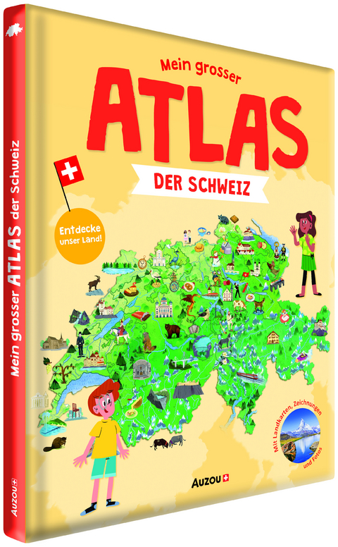 Mein grosser Atlas der Schweiz - Virginie Jobé-Truffer