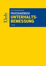 Praxishandbuch Unterhaltsbemessung - Rudolf Siart, Florian Dürauer, Dominik Kowarsch