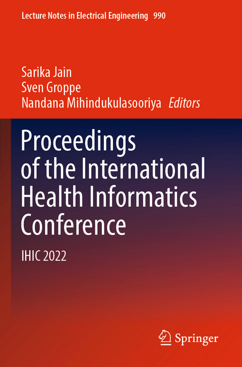 Proceedings of the International Health Informatics Conference - 