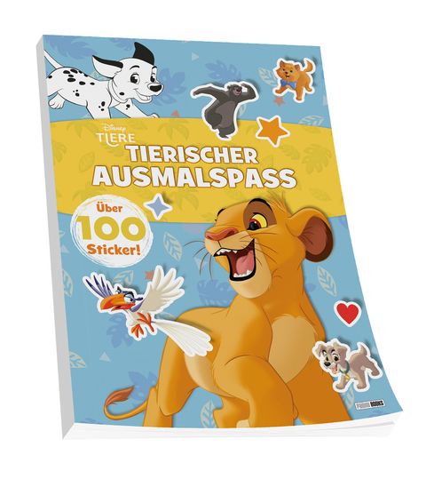 Disney Tiere: Tierischer Ausmalspaß -  DISNEY,  Panini