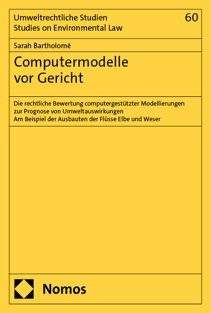 Computermodelle vor Gericht - Sarah Bartholomé