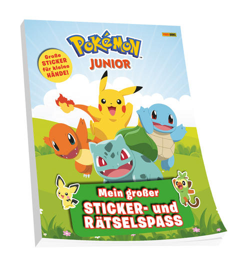 Pokémon Junior: Mein großer Sticker- und Rätselspaß -  Pokémon