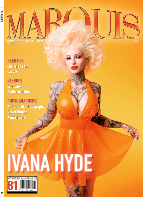 MARQUIS Magazine No. 81 - Fetish, Fashion, Latex &amp; Lifestyle -- Deutsche Ausgabe - 