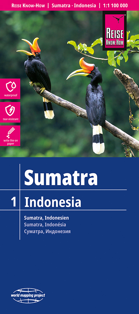 Reise Know-How Landkarte Sumatra (1:1.100.000) - Indonesien 1