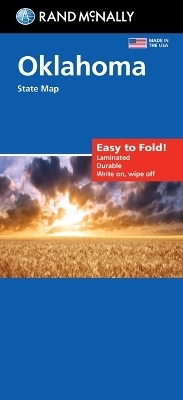 Rand McNally Easy to Fold: Oklahoma State Laminated Map -  Rand McNally