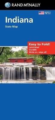 Rand McNally Easy to Fold: Indiana State Laminated Map -  Rand McNally