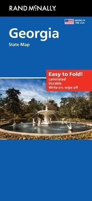 Rand McNally Easy to Fold: Georgia State Laminated Map -  Rand McNally